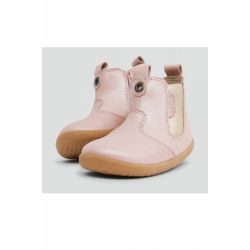 Bobux - Girls Blush Shimmer 'Jodhpur' First Walker Boots	
